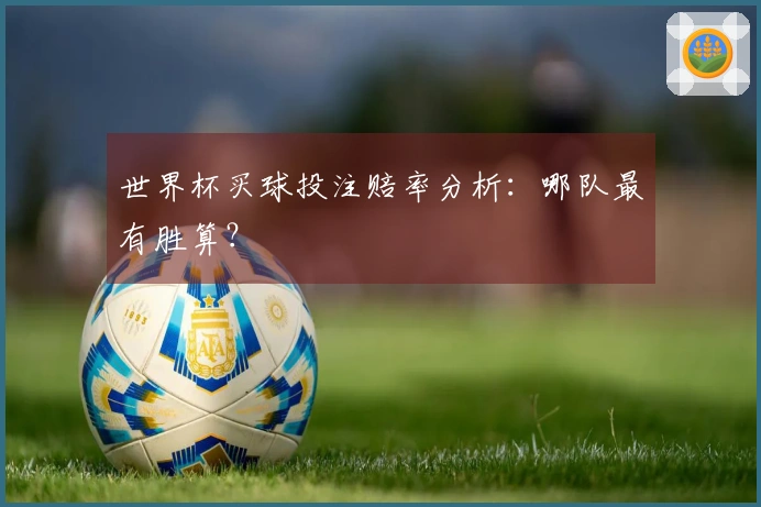 世界杯买球投注赔率分析：哪队最有胜算？