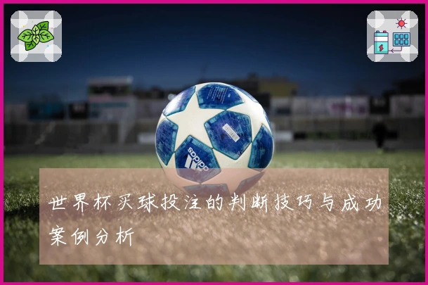 世界杯买球投注的判断技巧与成功案例分析